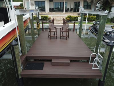 Lake Dock Decking Ideas Trex